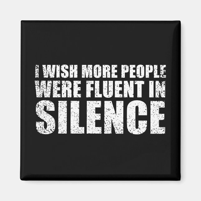 Imã Engraçado sarcástico cita sarcasmo de humor adulto (Frente)