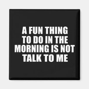 Imã Engraçado sarcástico diz aspas introvertidas