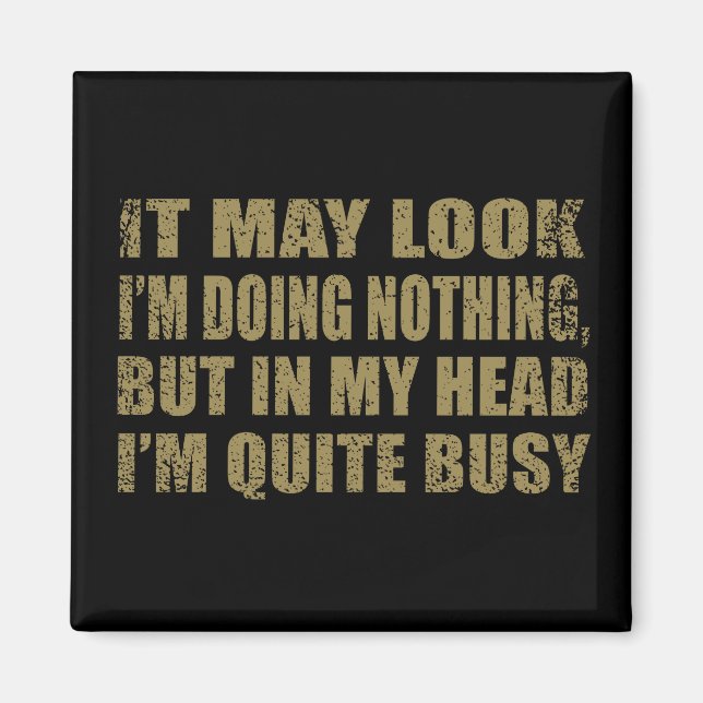 Imã Engraçado sarcástico diz famosa citação sarcasmo (Frente)