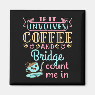 Imã Engraçado se envolve café e ponte
