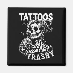 Imã Engraçado Tatuagem De Tinta Engraçada Que Tatuagen