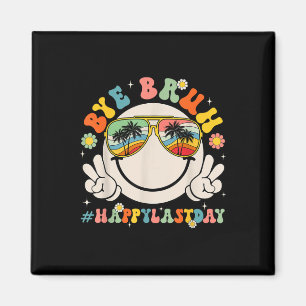 Imã Engraçado Tchau Bruh Feliz Dia Passado Da Escola O