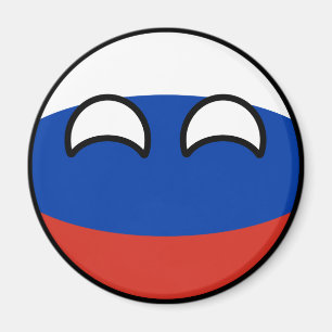 Imã Engraçado Tendência Geeky Rússia Countryball