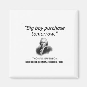 Imã Engraçado Thomas Jefferson, Professor de História