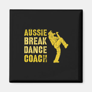 Imã Engraçado treinador australiano Breaking Dance C