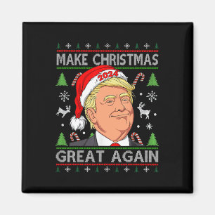 Imã Engraçado Trump 2024 Torne O Excelente De Natal No