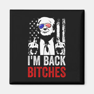 Imã Engraçado Trump Estou de volta E tira o Excelente