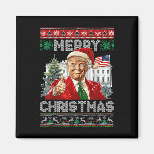 Imã Engraçado Trump Feliz Família de Papais noeis de N