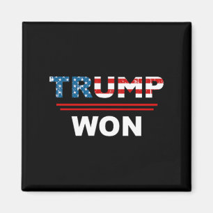 Imã Engraçado Trump ganhou Trump 4547º Homem Desperdíc