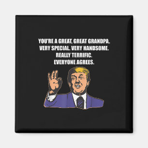 Imã Engraçado Trump Melhor Avô Sempre Concorda