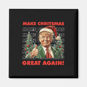 Imã Engraçado Trump Torne Excelente De Natal Novamente