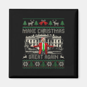 Imã Engraçado Trump Torne Excelente De Natal Novamente