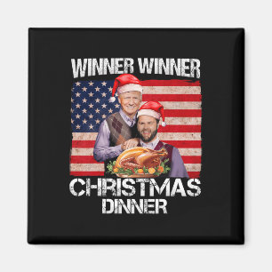 Imã Engraçado Trump Vance Vencedor do Janto de Natal S