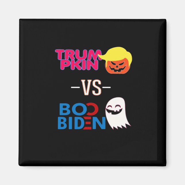 Imã Engraçado Trumpkin Vs Boo Biden Design Classe Hall (Frente)