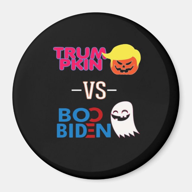 Imã Engraçado Trumpkin Vs Boo Biden Design Classe Hall (Frente)