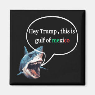 Imã Engraçado Tubarão-Design, Pergunte A Trump Este É 