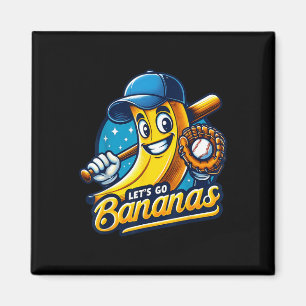 Imã Engraçado Vamos Bananas Cuja Fruta de Banana Jogue