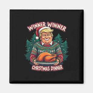 Imã Engraçado Vencedor do Humor no Natal, Christma