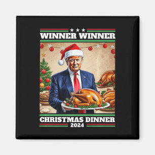 Imã Engraçado Vencedor do Trump Janto de Natal