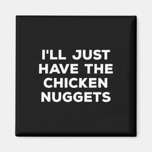 Imã Engraçado, vou só querer os nuggets de frango