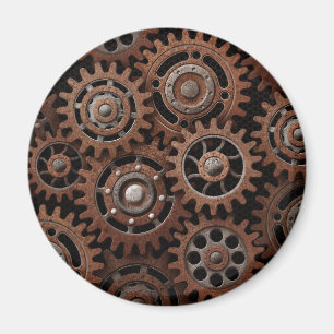 Imã Engrenagens de Steampunk