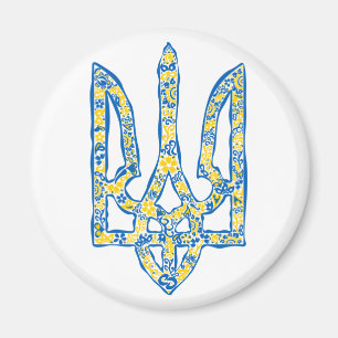 Imã Énica nacional ucraniana emblem trident trizub