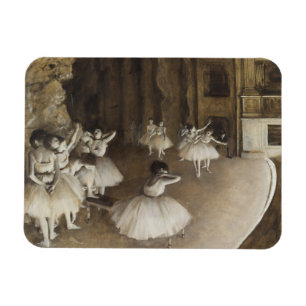 Ímã Ensaio De Balés No Palco Edgar Degas