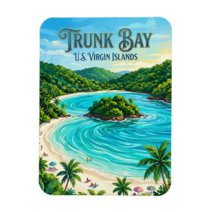 Ímã Enseada Trunk Ilhas Virgens Americanas