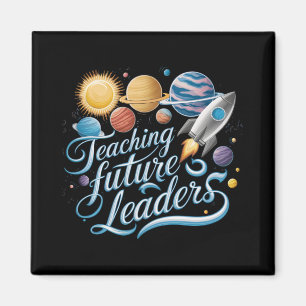 Imã Ensinando Futuros Líderes Professor Planeta Espaci
