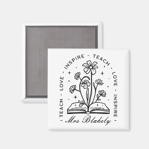 Imã Ensinar amor inspira o nome personalizado do profe