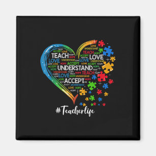 Imã Ensinar Autismo Cardíaco do Professor de Amor