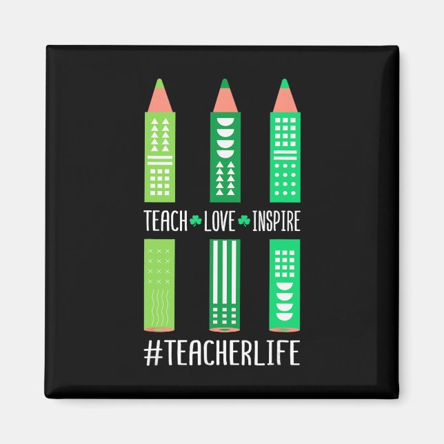 Imã Ensine Amor Inspire - Provedor de Creche Cuidado I (Frente)