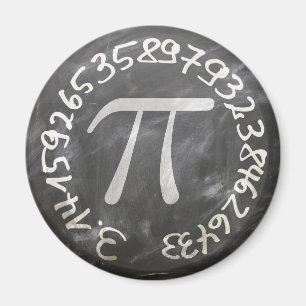 Imã Ensino De Chalkboard Pi Day Pi Day