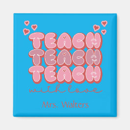 Imã Ensino de dia de os namorados com Corações de Amor