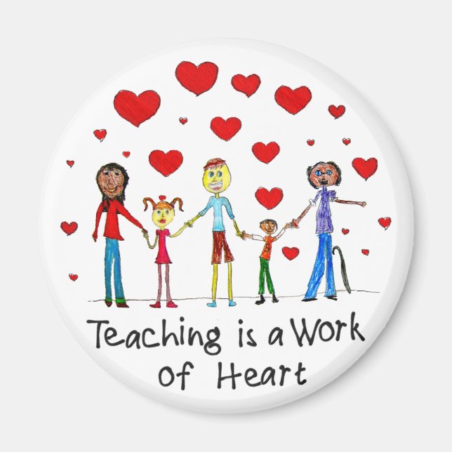 Imã Ensino é uma obra de magnetos cardíacos (Frente)