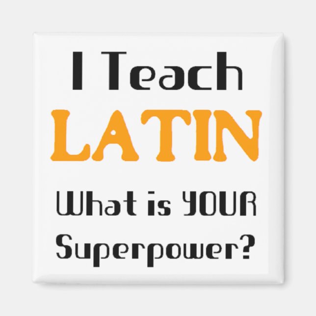 Imã ensino latino (Frente)