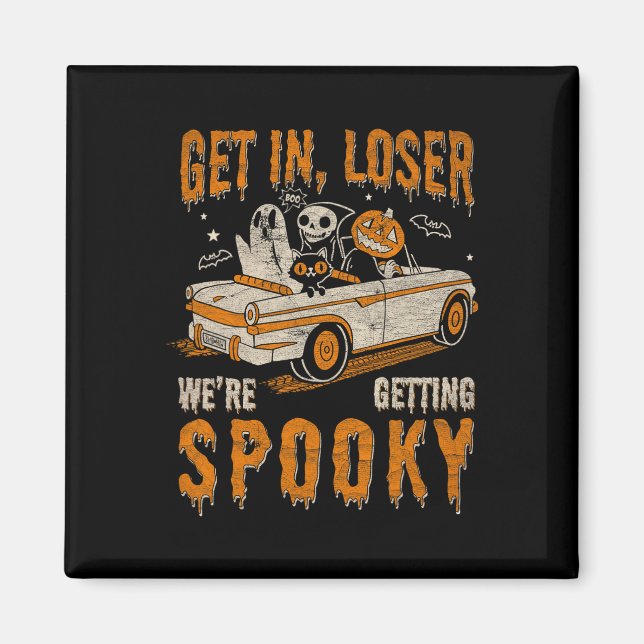 Imã Entra no Perdedor Spooky, estamos recebendo fantas (Frente)