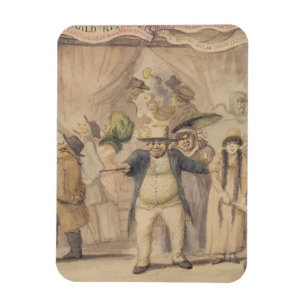 Ímã Entrada à barraca da exposição de Pidcock em um