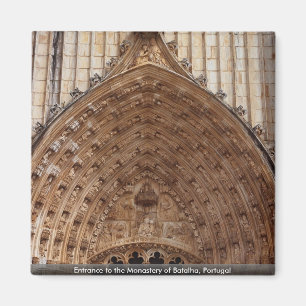 Imã Entrada ao monastério de Batalha, Portugal