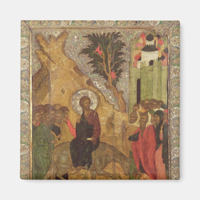 Imã Entrada em Jerusalém, Escola de Moscou (Frente)