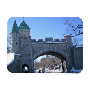 Ímã Entrada na Cidade Velha do Quebec, Quebec, Canadá