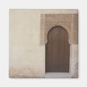 Imã Entrada no palácio de Alhambra em Granada, espanh