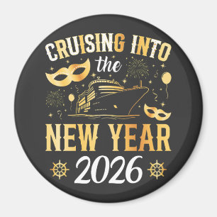 Imã Entrando no Ano Novo 2026 Círculo