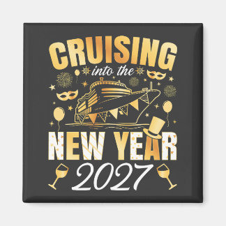 Imã Entrando no Ano Novo 2027 Quadrado