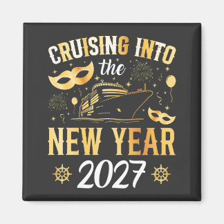 Imã Entrando no Ano Novo 2027 Quadrado
