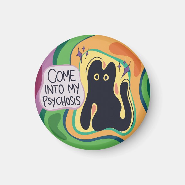 Imã Entre No Meu Magneto De Psicose (Frente)