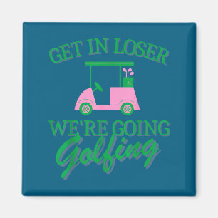 Imã Entre, vamos golfe golfe carrinho de golfe mãe fof