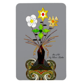 Ímã "Entrega de Flores" (4 x 6 Flexível)