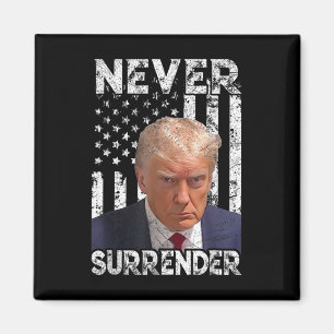 Imã Entregue Trump Mug Shot 2024 American Flag Women