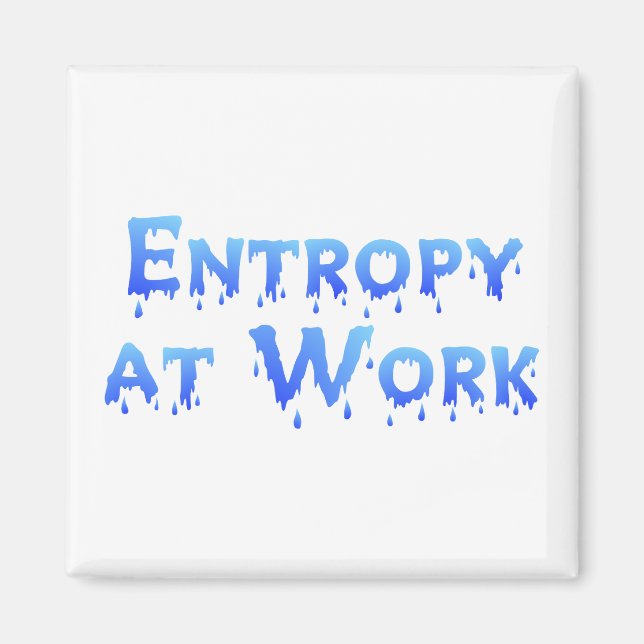 Imã Entropia No Trabalho (Frente)